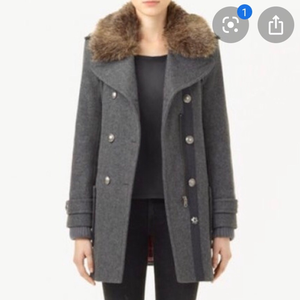 Aritzia Community Cadet Wool Coat XXS